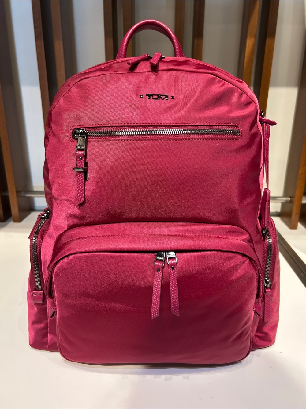 NWT Tumi Caren Nylon Backpack with Front Organizer Pocket